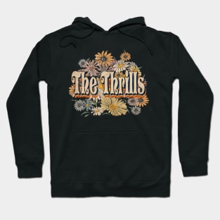 Retro The Thrills Name Flowers Limited Edition Classic Styles Hoodie